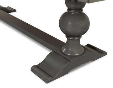 Essential Grey Rectangular Dining Table - Ornate Home