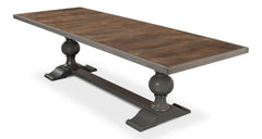 Essential Grey Rectangular Dining Table - Ornate Home
