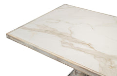Essential Grey Rectangular Dining Table - Ornate Home