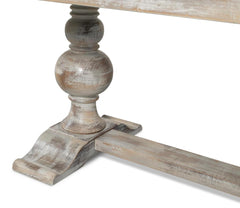 Essential Grey Rectangular Dining Table - Ornate Home