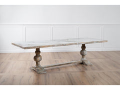 Essential Grey Rectangular Dining Table - Ornate Home