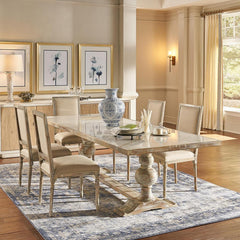 Essential Grey Rectangular Dining Table - Ornate Home