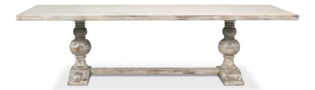 Essential Grey Rectangular Dining Table - Ornate Home