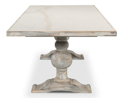 Essential Grey Rectangular Dining Table - Ornate Home