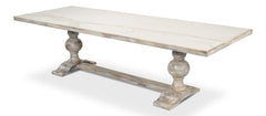 Essential Grey Rectangular Dining Table - Ornate Home