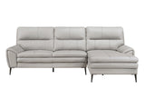 Essex Gray 2-Piece Sectional with Right Chaise - Ornate Home
