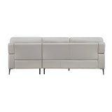 Essex Gray 2-Piece Sectional with Right Chaise - Ornate Home