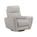 Essex Gray Swivel Glider Chair - Ornate Home