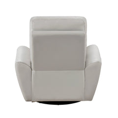 Essex Gray Swivel Glider Chair - Ornate Home