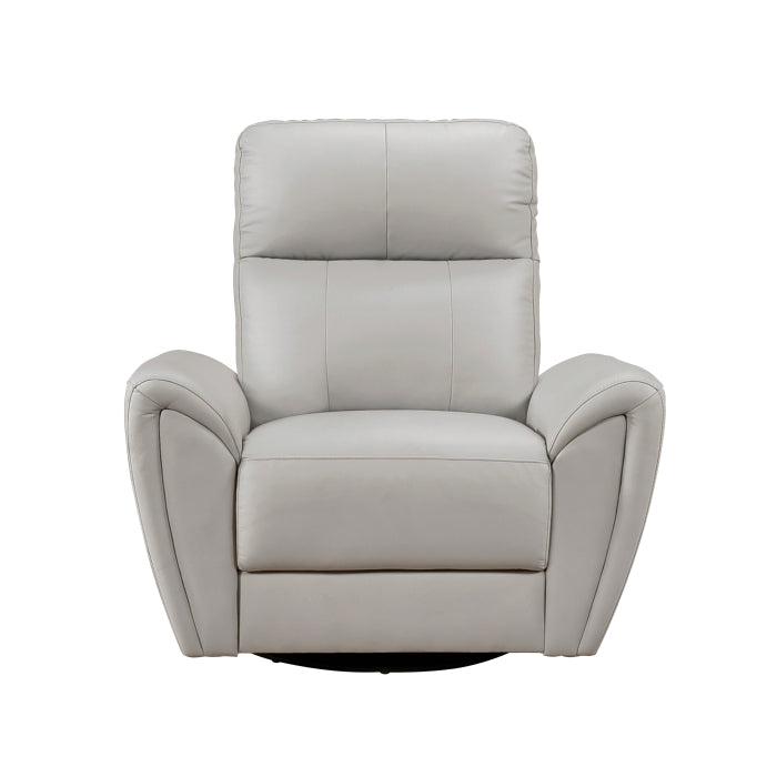 Essex Gray Swivel Glider Chair - Ornate Home