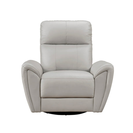 Essex Gray Swivel Glider Chair - Ornate Home