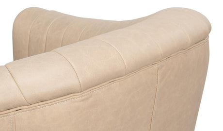 Essex White Swivel Chair - Ornate Home