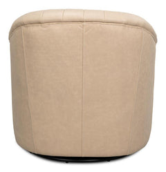 Essex White Swivel Chair - Ornate Home