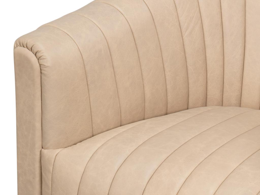 Essex White Swivel Chair - Ornate Home