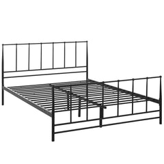 Estate Brown Queen Bed - Ornate Home