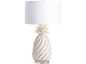 Estate White Table Lamp - Ornate Home