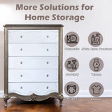 Esteban Antique Champagne Chest - Ornate Home