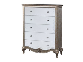 Esteban Antique Champagne Chest - Ornate Home