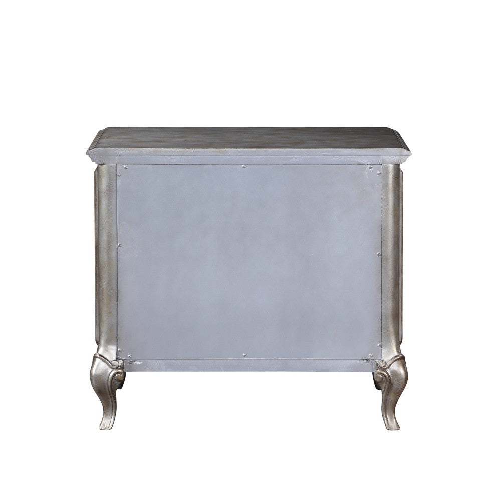 Esteban Antique Champagne Nightstand / 2 Drw. - Ornate Home