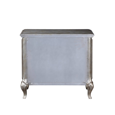 Esteban Antique Champagne Nightstand / 2 Drw. - Ornate Home