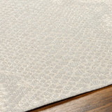 Estee Cream Snake-Patterned Outdoor Area Rug - Clearance - Ornate Home