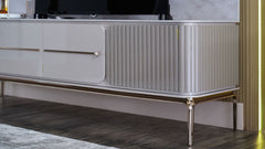 Estella Beige TV Stand - Ornate Home