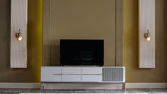 Estella Beige TV Stand - Ornate Home