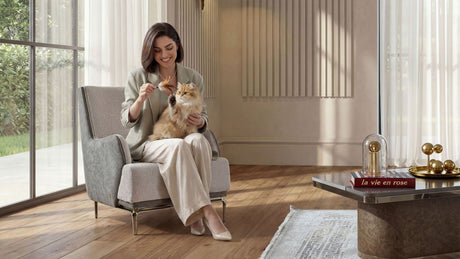 Estella Mondero Cream Accent Chair - Ornate Home