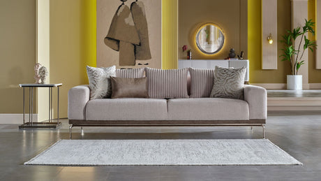 Estella Mondero Cream Sofa - Ornate Home