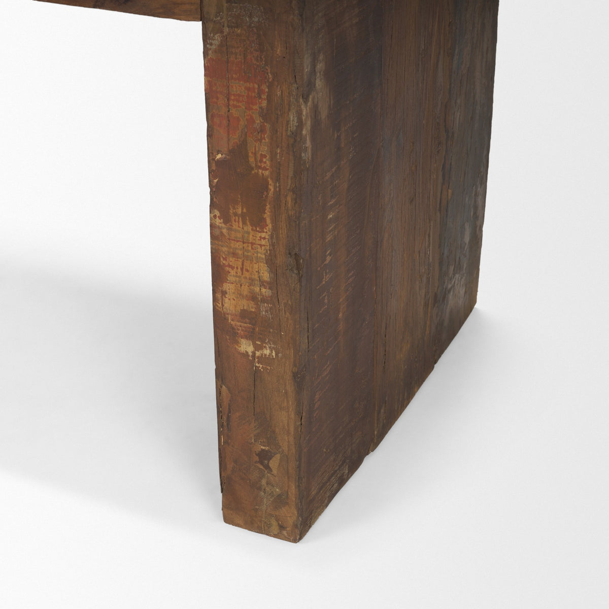 Estelle Brown Rustic Reclaimed Wood Bench - Ornate Home