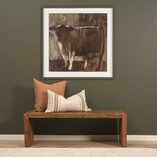 Estelle Brown Rustic Reclaimed Wood Bench - Ornate Home
