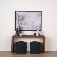 Estelle Brown Rustic Reclaimed Wood Console Table - Ornate Home