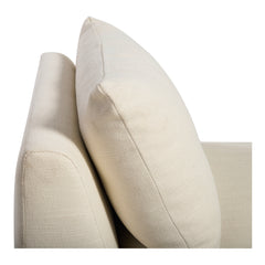 Estelle Cream Chaise - Ornate Home