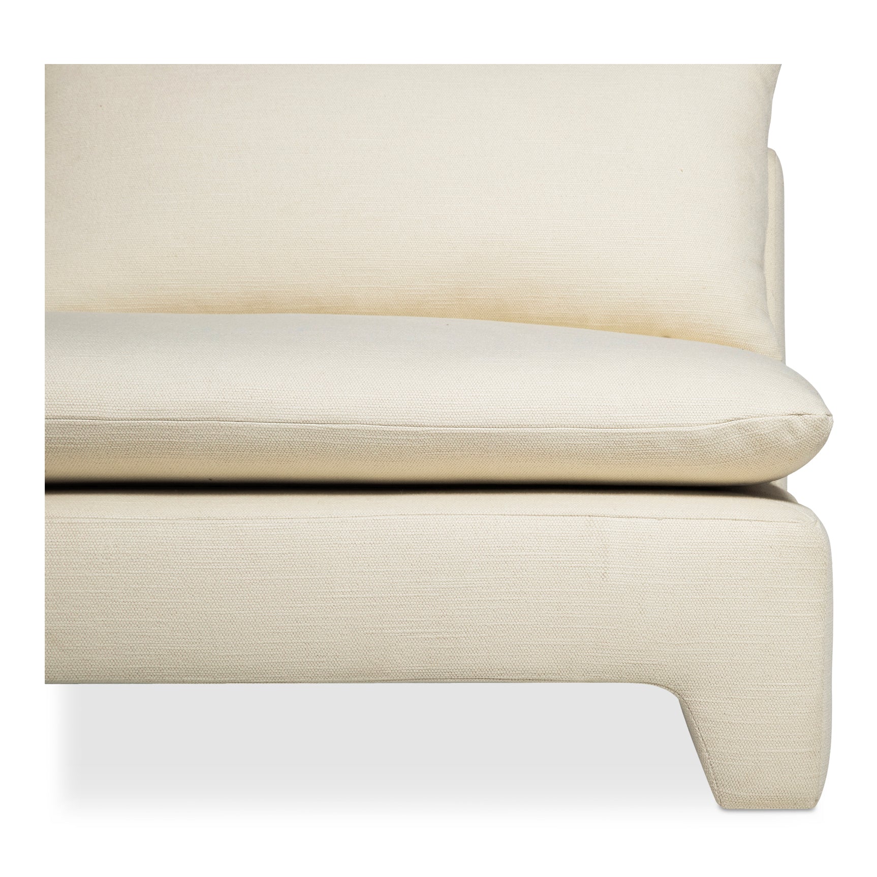 Estelle Cream Chaise - Ornate Home