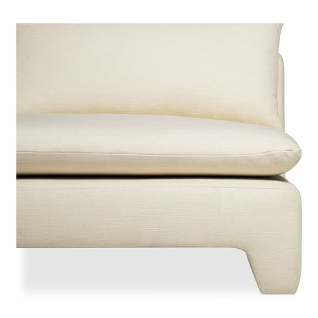 Estelle Cream Chaise - Ornate Home