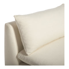 Estelle Cream Chaise - Ornate Home