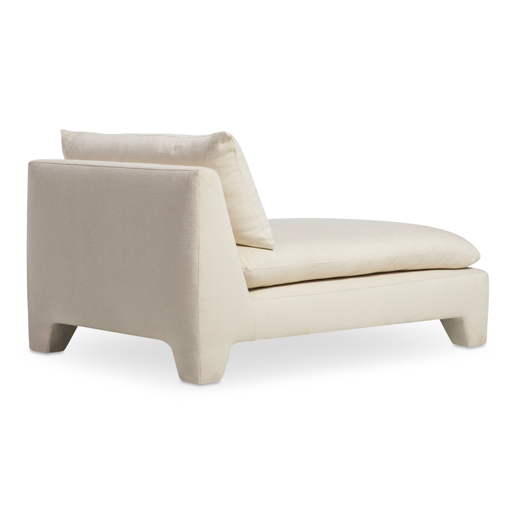 Estelle Cream Chaise - Ornate Home