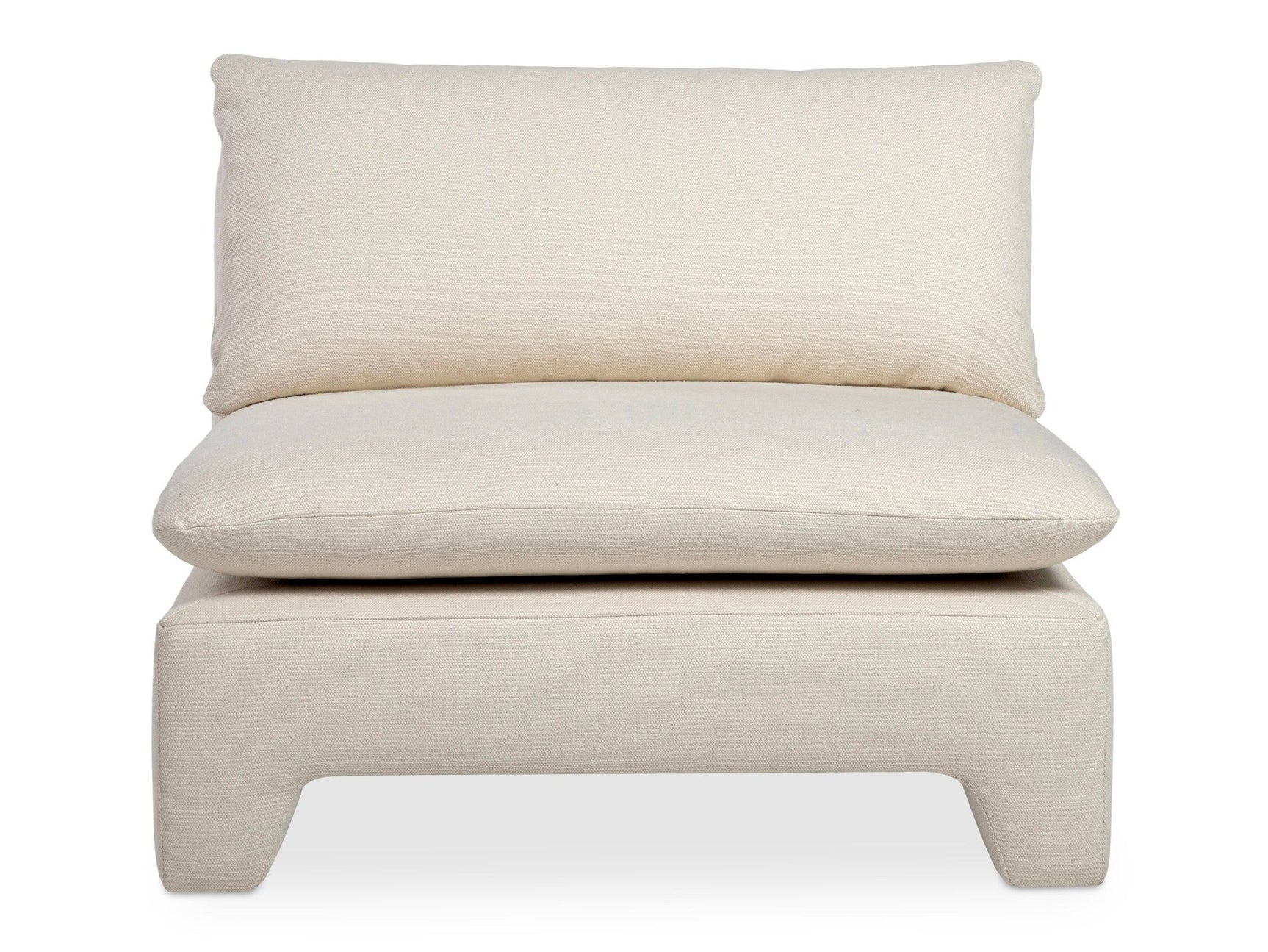 Estelle Cream Lounge Chair - Ornate Home