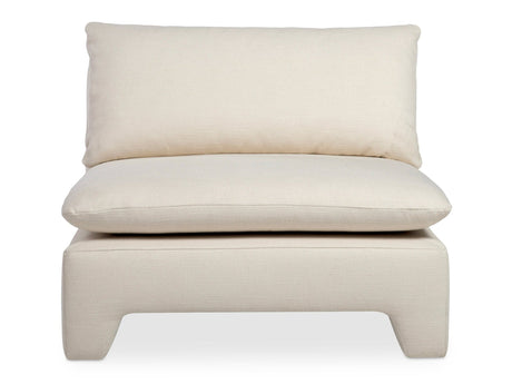 Estelle Cream Lounge Chair - Ornate Home