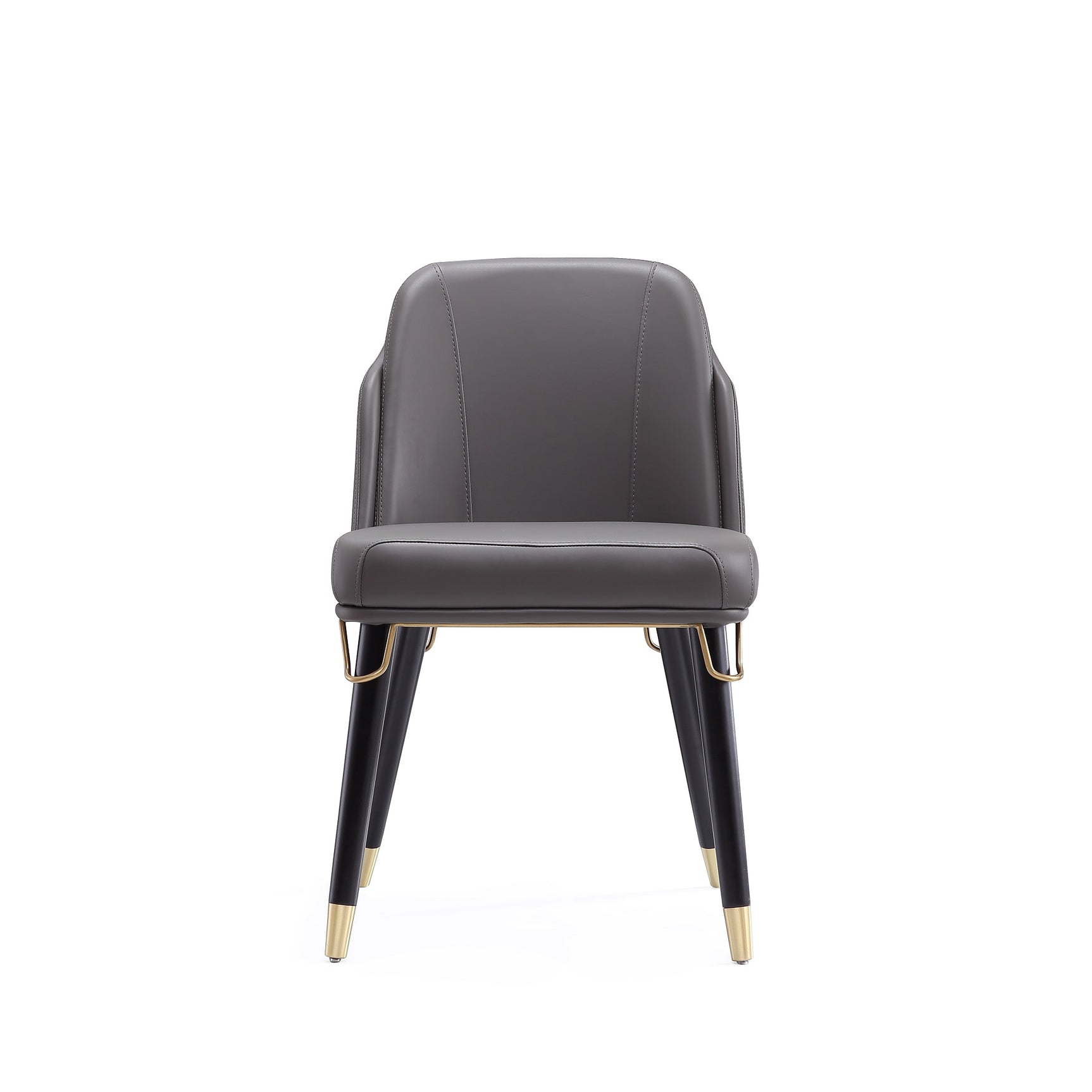 Estelle Dining Chair in Pebble and Black - Ornate Home
