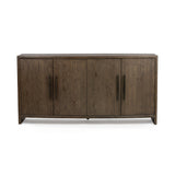 Estelle Soft Cocoa 4 Door Buffet - Ornate Home