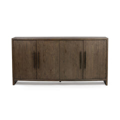 Estelle Soft Cocoa 4 Door Buffet - Ornate Home