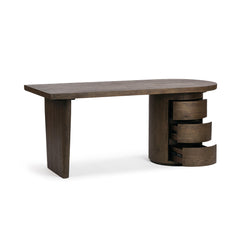 Estelle Soft Cocoa Desk - Ornate Home