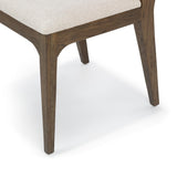 Estelle Soft Cocoa Dining Chair (Set of 2) - Ornate Home