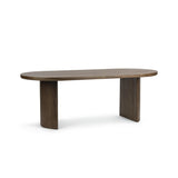 Estelle Soft Cocoa Dining Table - Ornate Home