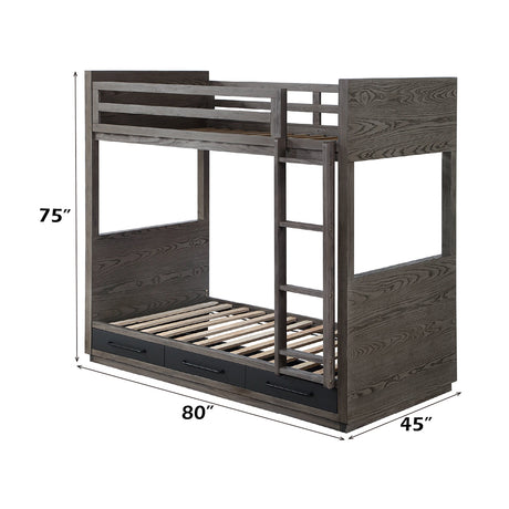 Estevon Bunk Bed - Ornate Home