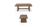 Esther Brown Coffee Table - Ornate Home