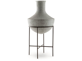 Estonbank Distressed Cream Vase 28" (Online Special Price) - Ornate Home