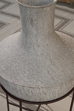 Estonbank Distressed Cream Vase 28" - Ornate Home