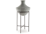 Estonbank Distressed Cream Vase 35" (Online Special Price) - Ornate Home